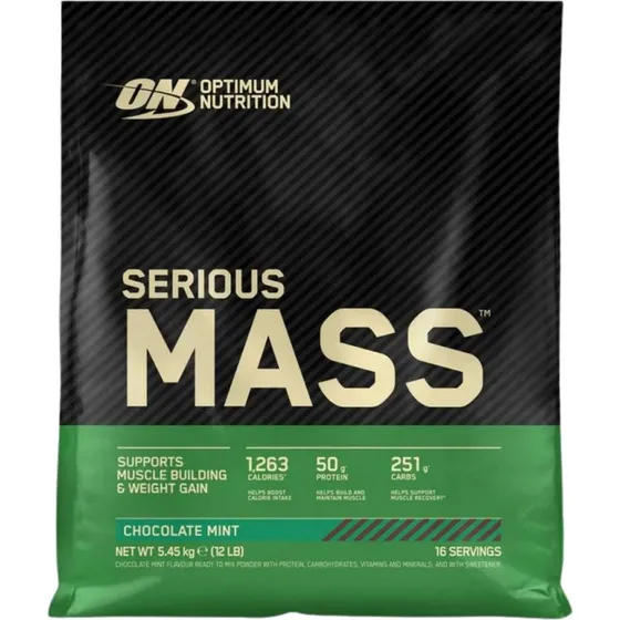 Optimum Nutrition Serious Mass 5,455 kg Chocolate Mint