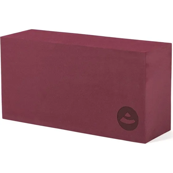 Asana Brick Kleiner EVA Yoga Block dunkelrot