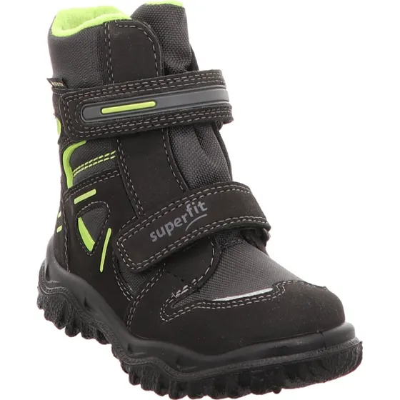 Superfit Husky Gore-Tex Winterstiefel Kinder Schwarz/Grau
