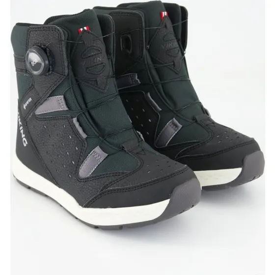 Viking Espo Reflex Warm GTX BOA Kinder-Winterstiefel Schwarz