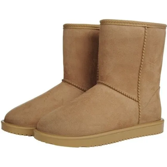 HKM Allwetterstiefel Davos, Wildlederoptik, wasserdicht, Teddyfutter