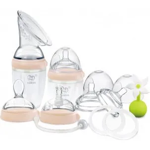 Haakaa Generation 3 Premium Set Grau