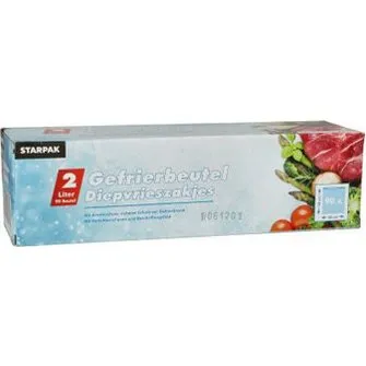 STARPAK Gefrierbeutel 3 L, 75 Stck, transparent