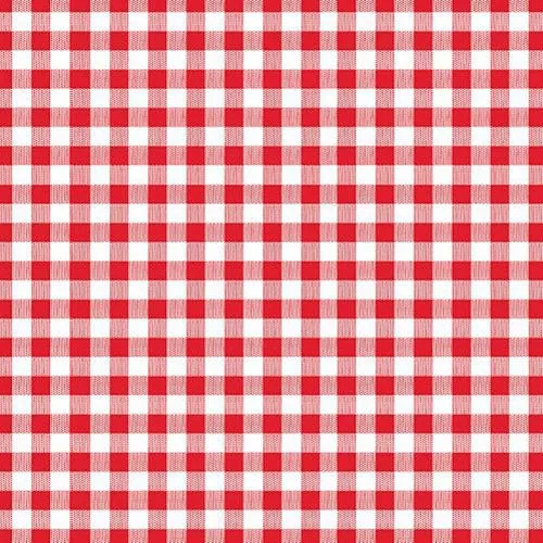 Papstar Servietten 33x33 cm rot Vichy Karo 3-lagig