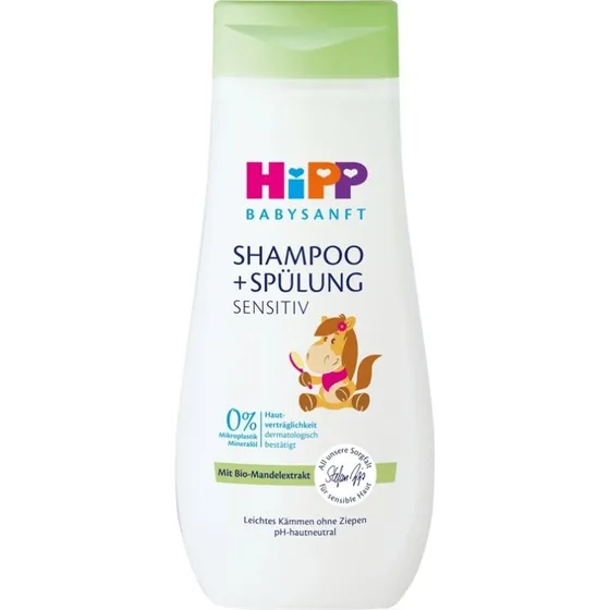 HiPP Babysanft Shampoo + Splung Sensitiv 200 ml