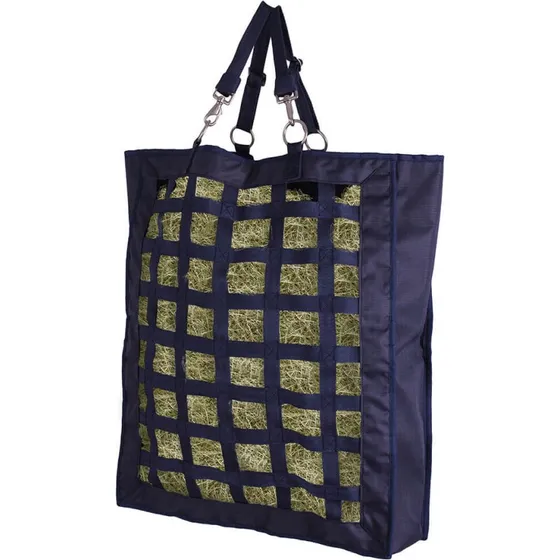 QHP Heu Sack Slowfeeder Turnout Dunkelgrn 63,5x53x18 cm