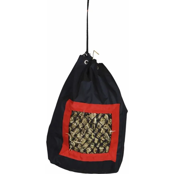 HorseGuard Heusack mit Meshboden schwarz