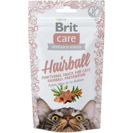 Brit Care Cat Snack Anti-Haarballen 50 g