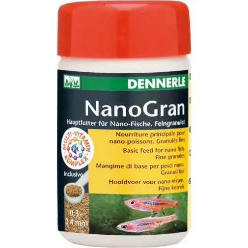 Dennerle NanoGran Hauptfutter 100 ml für Nano-Fische