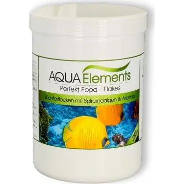 Aqua Elements Perfekt Food Flakes mit Spirulina & Artemia 120 g