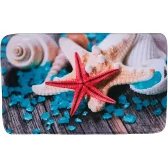 SANILO Badteppich Bath Salts türkis 50 x 80 cm