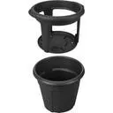 Elho Green Basics Kartoffeltopf 33 cm Schwarz