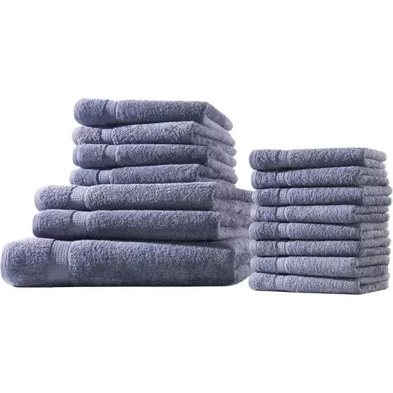 Hometex Premium 15tlg. Frottier-Set 500 g/m