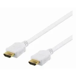 deltaco High-Speed-HDMI-Kabel 15 m, 4K UHD, wei
