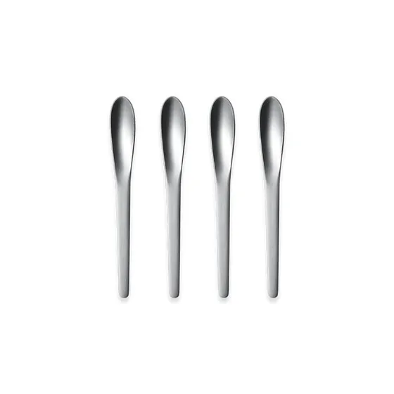 Georg Jensen Arne Jacobsen Kaffeelöffel 4 Stk. matt