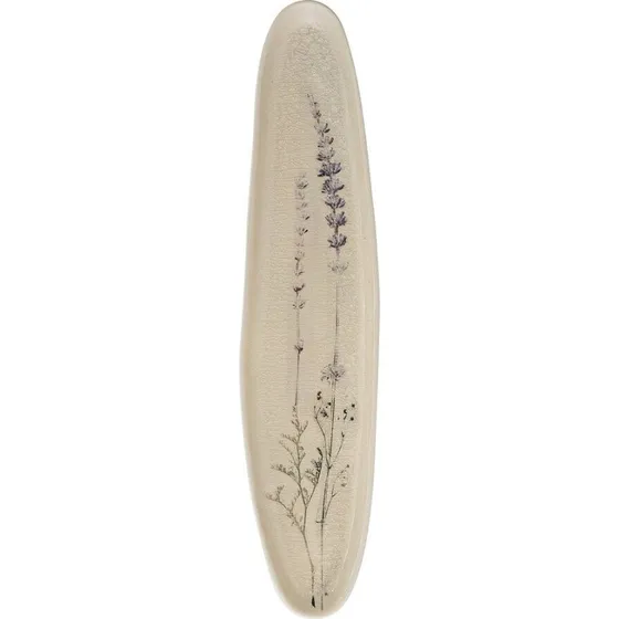 Bloomingville Bea Servierplatte Natur 35,5x8cm Steingut