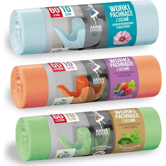 Schnellrein 3 Rollen Mllebeutel 60L mit Duft, je 10 Stck