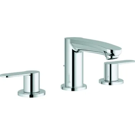 Grohe Eurostyle Cosmopolitan 3-Loch-Waschtischarmatur, chrom, 130 mm