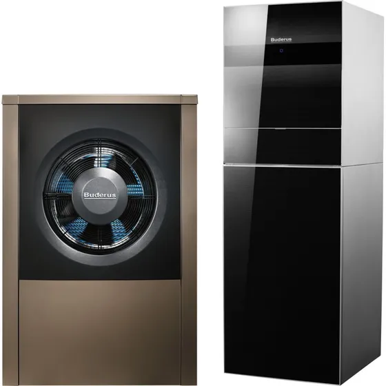 Buderus Logatherm WLW196-6 iART190 Luft-Wasser-Wärmepumpe 7,7 kW mit Tower