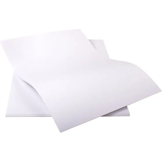folia Fotokarton 500 x 700 mm, 300 g/qm, weiß, 10 Bogen