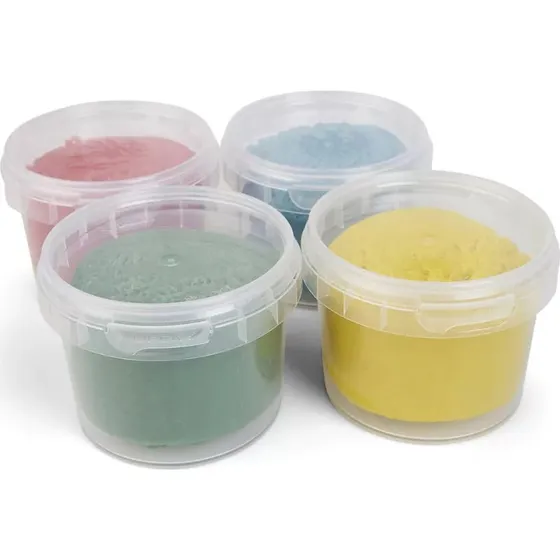 Grünspecht Bio-Soft-Knete 4er Set (gelb, rot, blau, grün) 4x120g