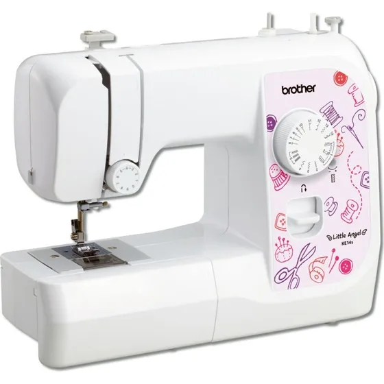 Brother KE14S Nähmaschine Weiß, mechanisch