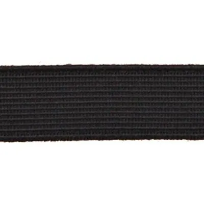 Gummiband 20mm schwarz  71% Polyethylen, 29% Elasthan