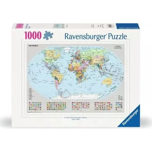 Ravensburger Politische Weltkarte Puzzle 1000 Teile
