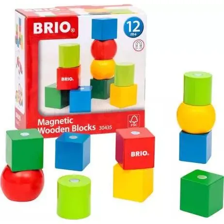BRIO Magnetische Holzbausteine ab 12 Monaten
