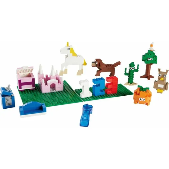 PLAYTIVE® Bausteine 430-teilig Einhorn Kürbis