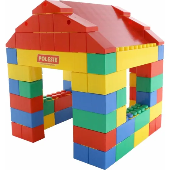 Polesie XXL Bausteine Haus 134-tlg.