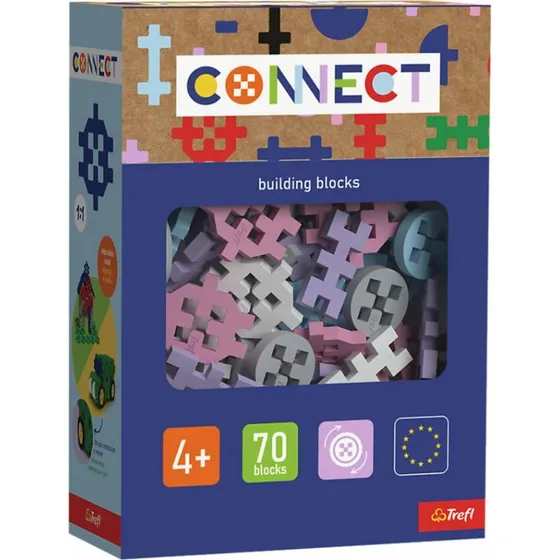 Trefl CONNECT Basic Girl 70, Baukasten mit beweglichen Teilen