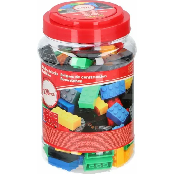 Eddy Toys ABS Klemmbausteine 120-teilig