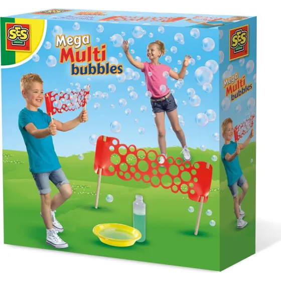 SES Mega Multi Bubbles Set mit 200 ml Lösung