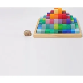GRIMM'S Kleine Stufenpyramide mit 100 Bauklötzen