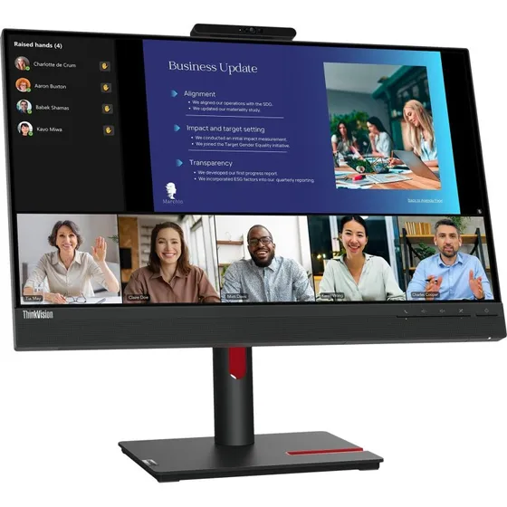 Lenovo ThinkVision T24v-30 23,8" IPS Monitor schwarz