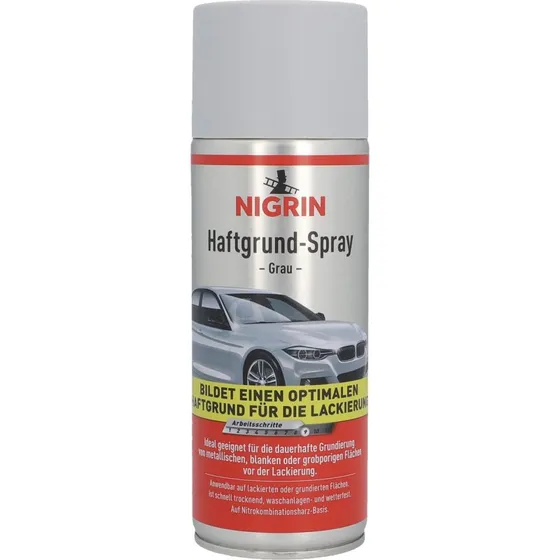 NIGRIN Haftgrund Spray 6x 400ml Grau Rostschutz