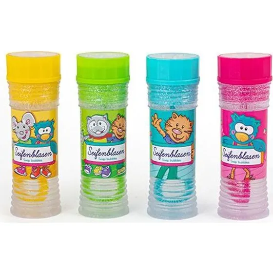 Trendhaus ABC CHAMPIONS Seifenblasen 50 ml, 4fach sortiert