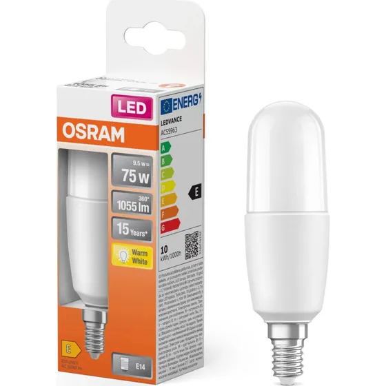 Osram LED Star Stick E14 9W 1050lm Extra Warmwei