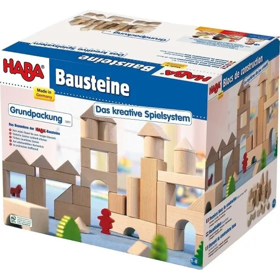HABA Basisbausteine-Grundpackung, 26 Holzklötze
