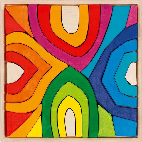 goki Bausteine Vier Jahreszeiten aus Ahornholz