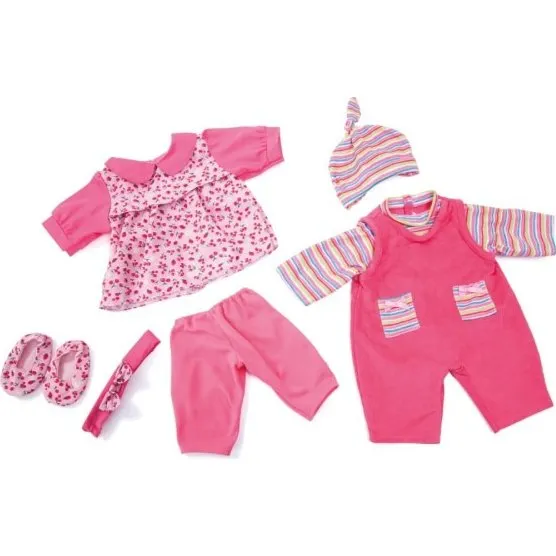 Puppensachenset Girl – Kleidungsset für Puppen 38–46 cm