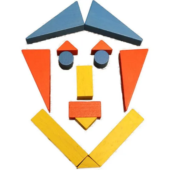 Ebert Baukasten Piccolo 93 Bausteine farbig