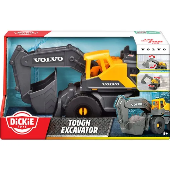 Dickie Toys Volvo Tough Excavator 26 cm