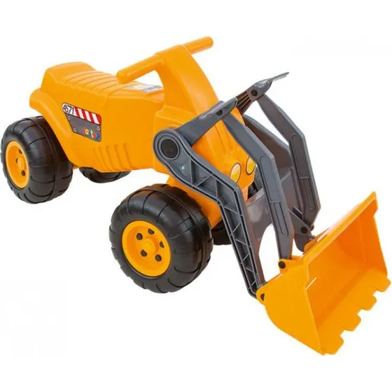 Dantoy 2150 Riesen Greifbagger, gelb, 79 cm