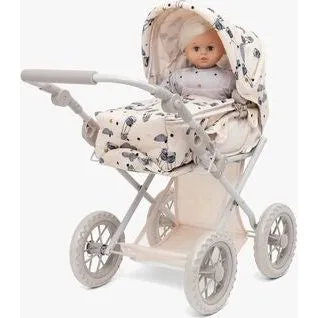 Micki Toys Skrållan Puppenwagen Heißluftballon Creme 3+ Jahre