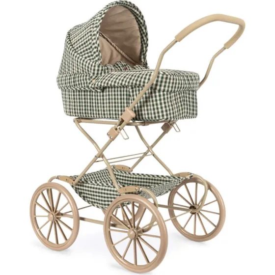 Konges Slojd Puppenwagen Vintage Smoke Kiefer Check