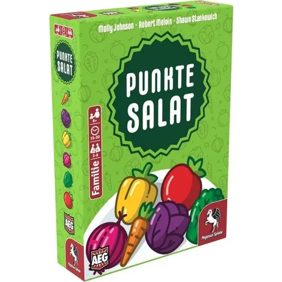 Punktesalat 18340G, Kartenspiel für 6 Spieler ab 8 Jahren