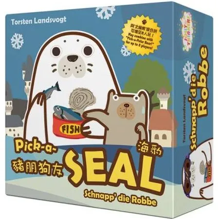 Jolly Thinkers Pick-a-Seal – Schnapp die Robbe