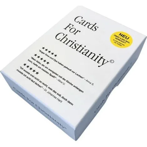 Cards for Christianity – Bibel-Spiel mit 50 Fragen & 200 Antworten